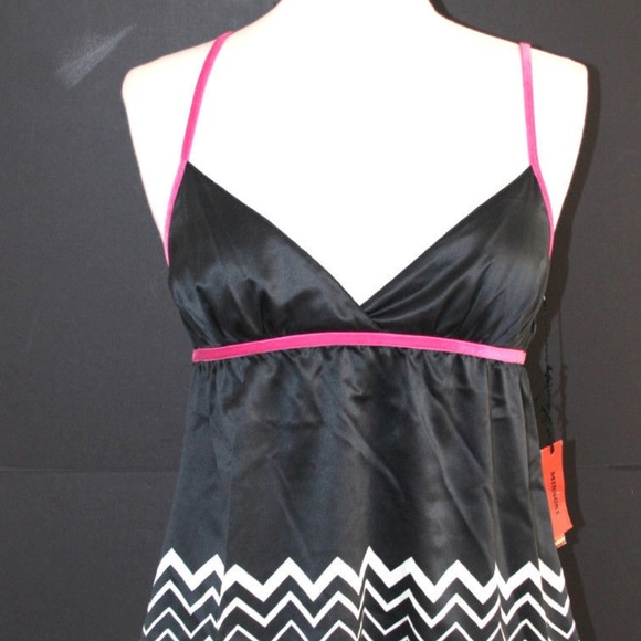 Missoni Cami Set  Black Pink - Picture 2 of 10